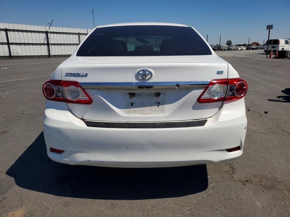 2013 Toyota Corolla VIN 5YFBU4EE4DP202201 COPART salvage auction — FRONT END, Ca - Salvage Certificate, sold $250 on 2026-07-13 (photo 6)