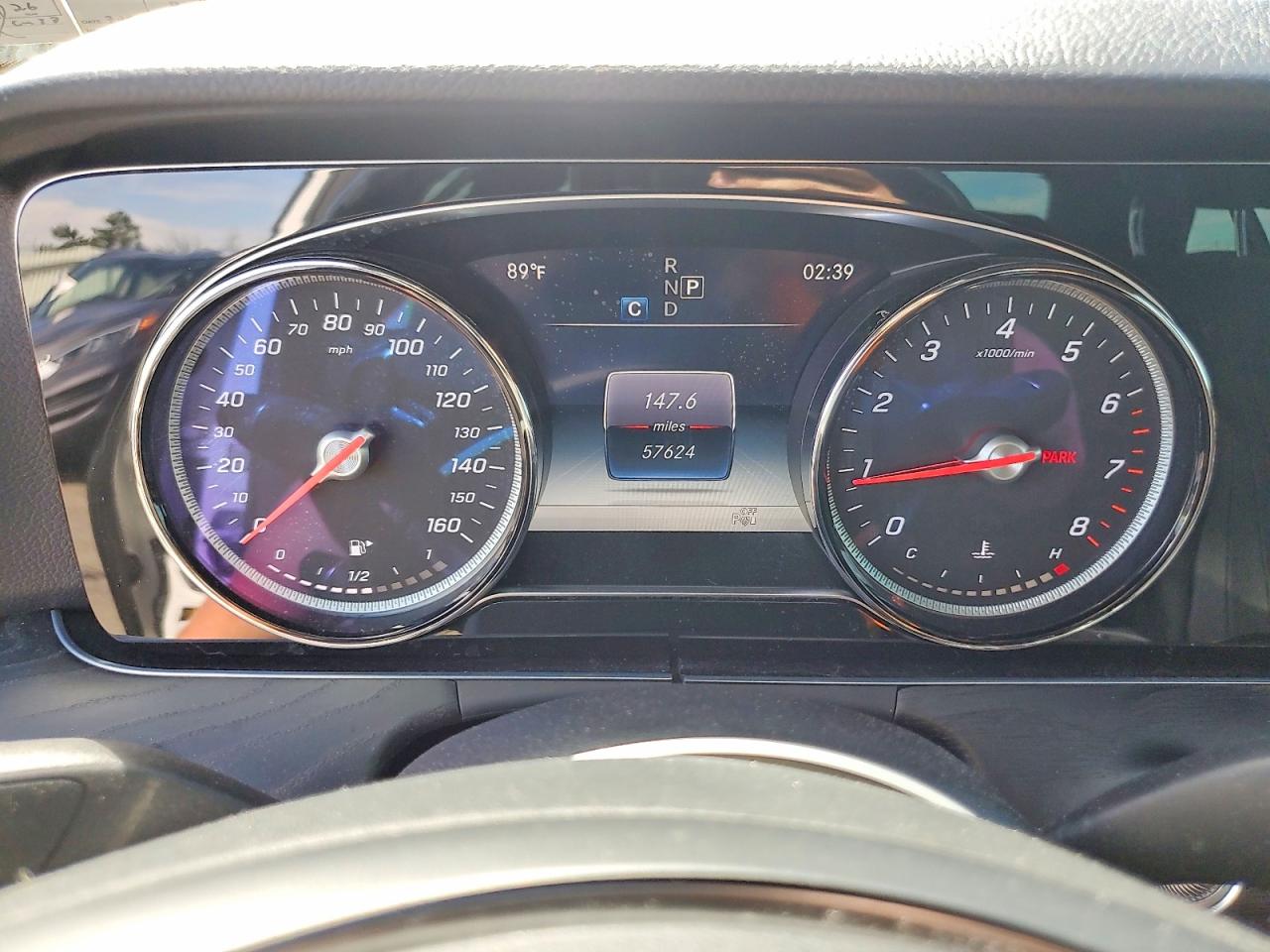 2017 Mercedes-Benz E-Class VIN WDDZF4KBXHA201878 COPART salvage auction — Front End, PA - CERTIFICATE OF SALVAGE, sold $6,100 on 2026-06-30 (photo 9)