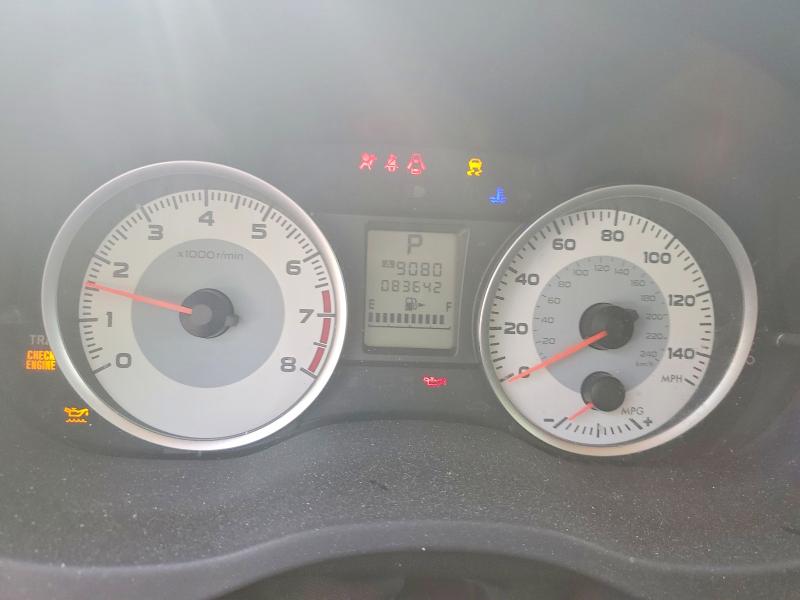 2012 Subaru VIN JF1GPAD62CH210707 COPART salvage auction — FRONT END, Salvage Title, sold $400 on 2026-07-10 (photo 9)