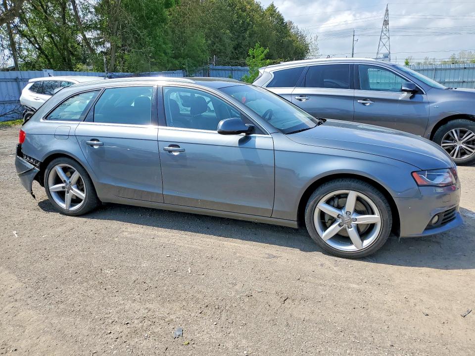 2012 Audi A4 VIN WAU4FCFL6CA105690 COPART salvage auction — REAR END, On - Permit Salvage, sold $875 on 2026-07-02 (photo 4)