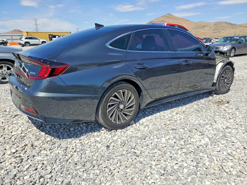 2023 Hyundai Sonata VIN KMHL54JJ0PA070028 COPART salvage auction — FRONT END, Nv - Salvage Title, sold $6,500 on 2026-07-15 (photo 3)