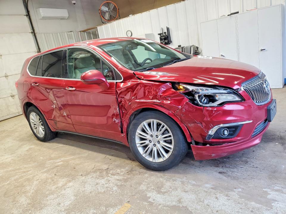 2018 Buick Envision VIN LRBFXCSA0JD004765 COPART salvage auction — FRONT END, Me - Cert Of Title-Salvage Collisio, sold $90 on 2026-07-23 (photo 4)