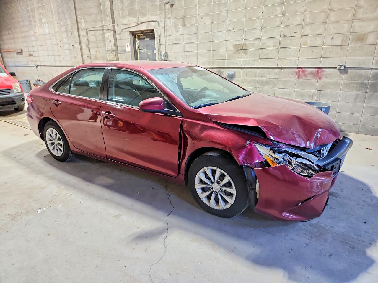 2016 Toyota Camry VIN 4T1BF1FK5GU605300 COPART salvage auction — Front End, MN - CERT OF TITLE-SALVAGE, sold $1,550 on 2026-07-02 (photo 4)