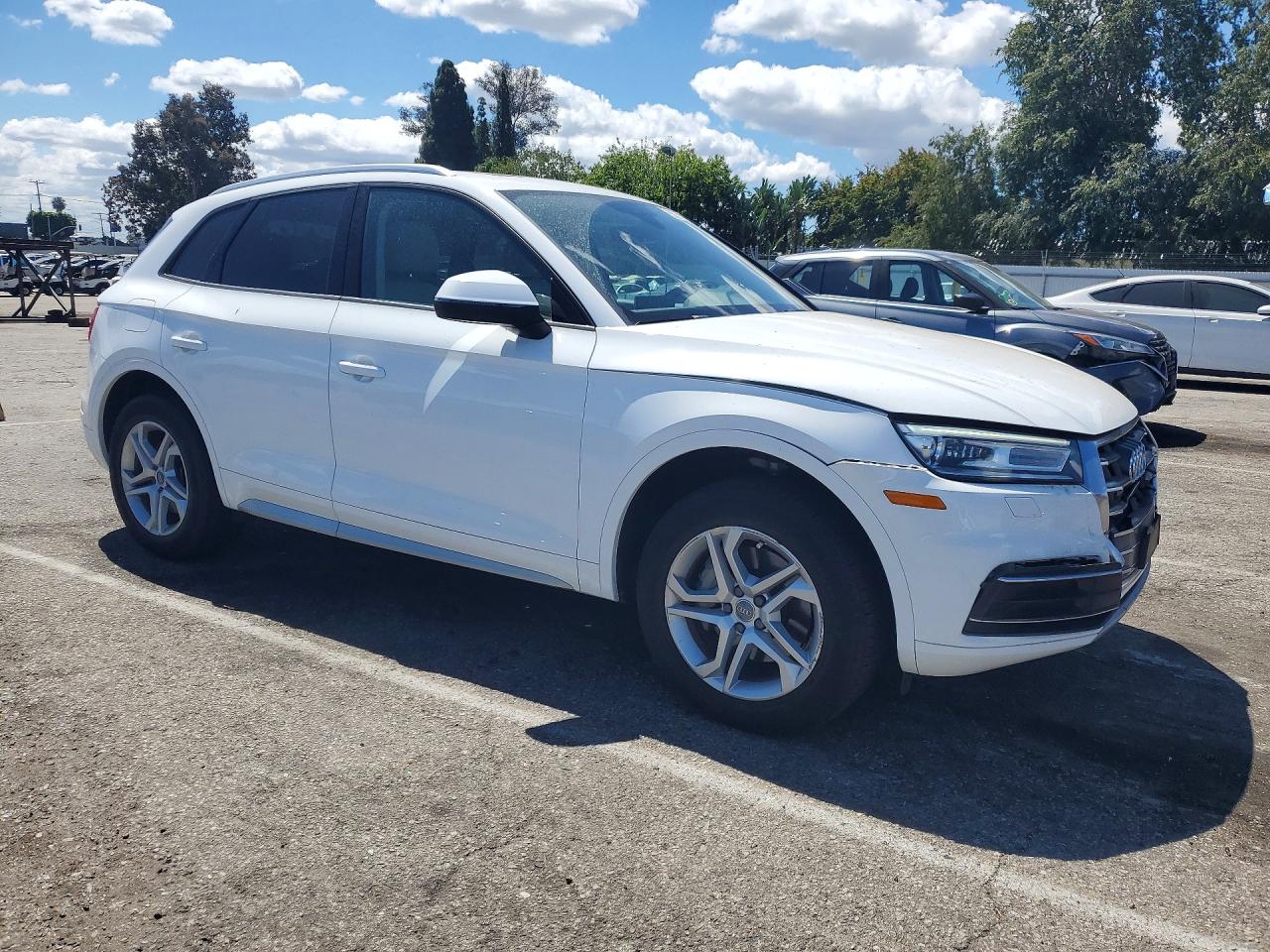 2018 Audi Q5 VIN WA1ANAFY0J2246961 COPART salvage auction — Front End, CA - SALVAGE CERTIFICATE, sold $8,200 on 2026-07-10 (photo 4)