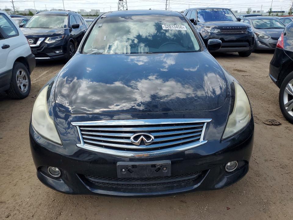 2012 Infiniti VIN JN1CV6AR4CM977253 COPART salvage auction — SIDE, Il - Salvage Certificate, sold $300 on 2026-07-30 (photo 5)