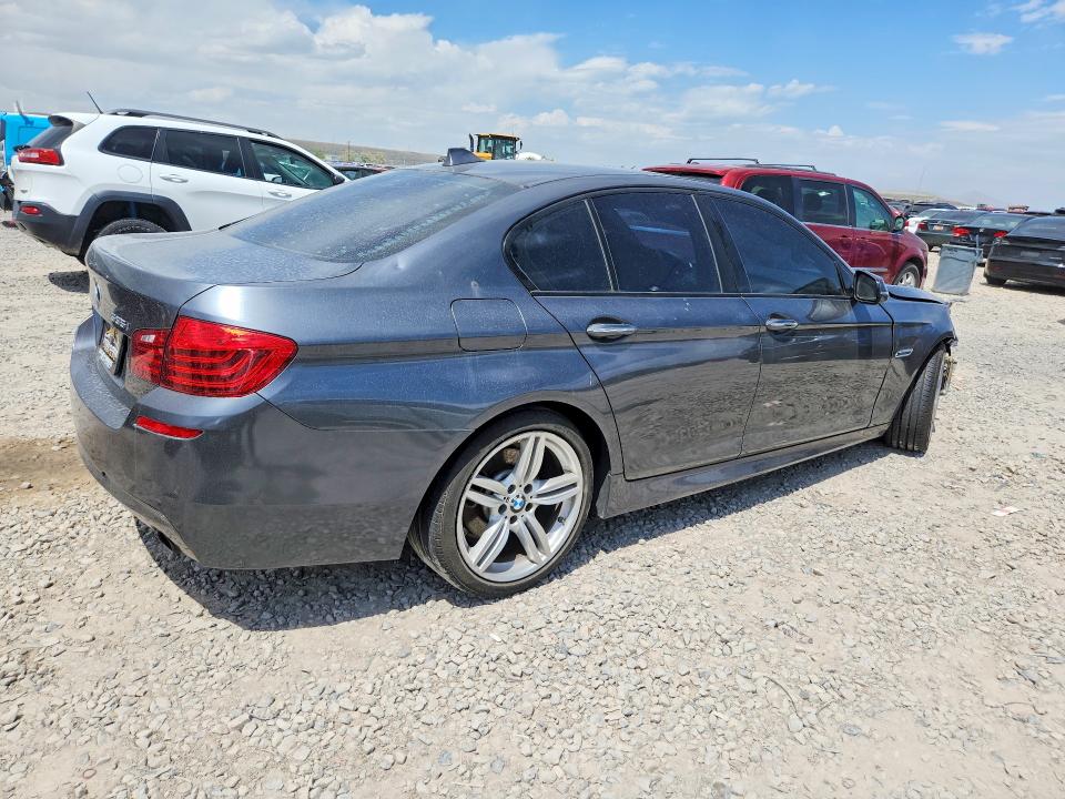 2015 BMW 5er VIN WBA5B1C52FG127875 COPART salvage auction — FRONT END, UT - SALVAGE CERTIFICATE, sold $1,150 on 2026-07-07 (photo 3)