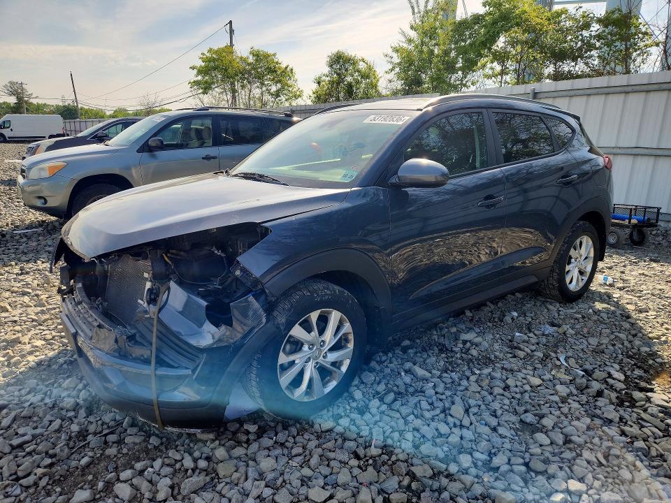 2021 Hyundai Tucson VIN KM8J3CA46MU344828 COPART salvage auction — FRONT END, Nj - Cert Of Title-Salvage, sold $5,400 on 2026-07-13 (photo 1)