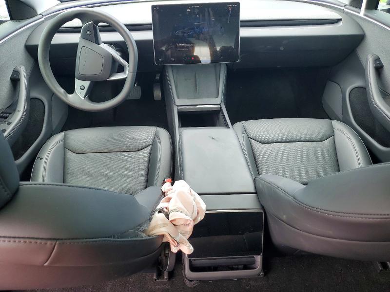 2025 Tesla Model 3 VIN 5YJ3E1EA8SF951735 COPART salvage auction — REAR END, Fl - Cert Of Title Slvg Rebuildable, sold $8,100 on 2026-07-28 (photo 8)