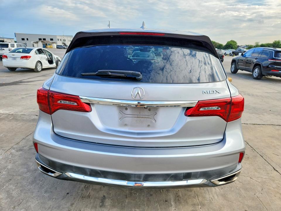 2017 Acura Mdx VIN 5J8YD3H34HL001123 COPART salvage auction — HAIL, TX - CERTIFICATE OF TITLE, sold $7,300 on 2026-07-02 (photo 6)