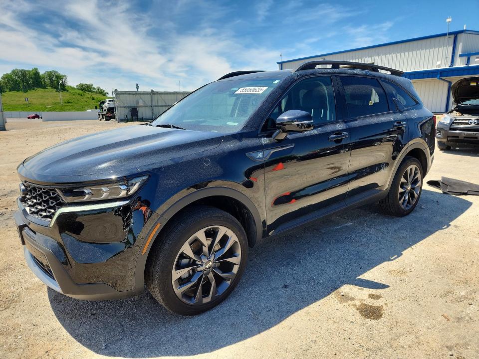 2021 Kia Sorento VIN 5XYRKDLF9MG057757 COPART salvage auction — HAIL, WI - CERTIFICATE OF TITLE, sold $4,500 on 2026-07-28 (photo 1)