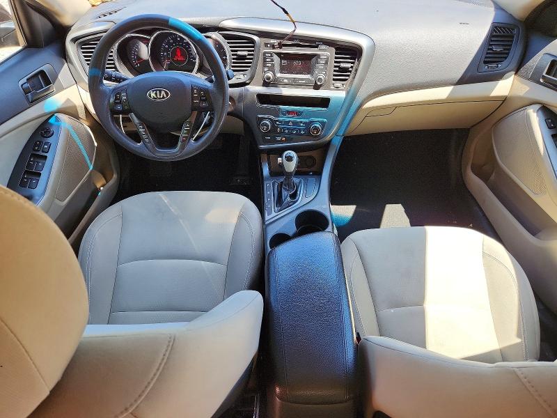 2013 Kia VIN 5XXGM4A72DG258952 COPART salvage auction — MINOR DENT/SCRATCHES, NC - SALVAGE CERTIFICATE OF TITLE, sold $850 on 2026-07-24 (photo 8)