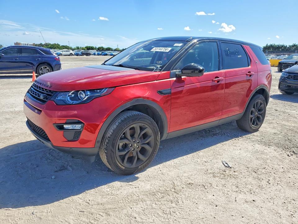 2019 Land rover VIN SALCR2FX4KH784389 COPART salvage auction — MINOR DENT/SCRATCHES, Fl - Certificate Of Title (P), sold $4,950 on 2026-07-29 (photo 1)