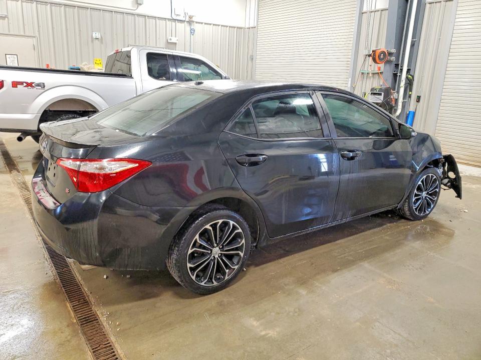 2014 Toyota Corolla VIN 5YFBURHE6EP153075 COPART salvage auction — FRONT END, Wy - Certificate Of Title, sold $150 on 2026-07-22 (photo 3)