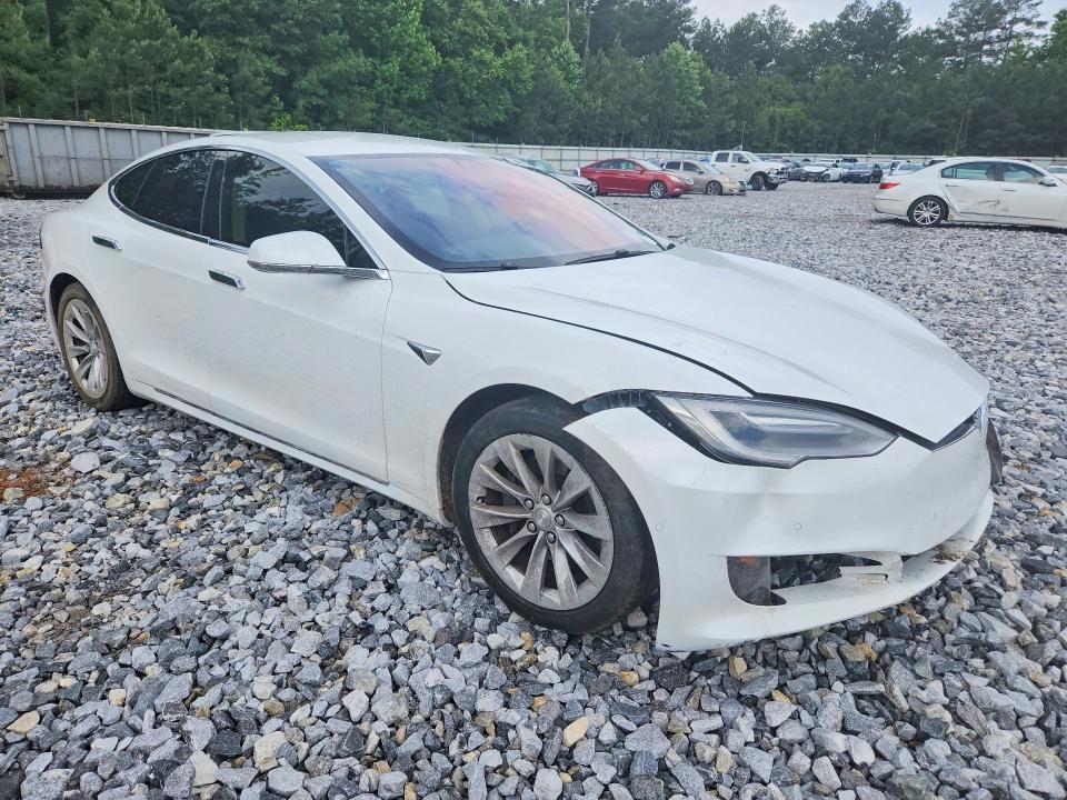 2017 Tesla Model s VIN 5YJSA1E17HF185643 COPART salvage auction — FRONT END, Ga - Cert Of Title-Salvage, sold $1,900 on 2026-07-23 (photo 4)