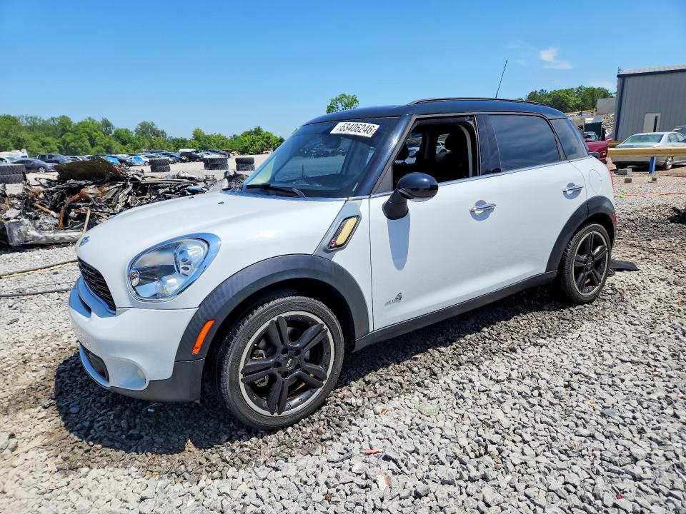 2013 Mini Cooper VIN WMWZC5C52DWP32374 COPART salvage auction — FRONT END, Al - Cert Of Title-Salvage Title, sold $250 on 2026-07-28 (photo 1)