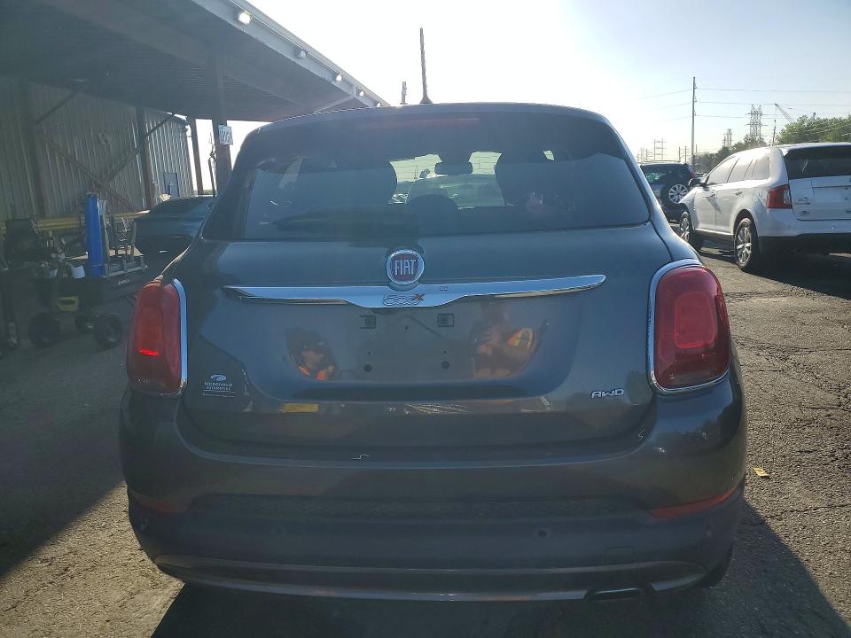 2017 Fiat 500x VIN ZFBCFYDB2HP566947 COPART salvage auction — FRONT END, Co - Public - Salvage Title, sold $1,650 on 2026-07-07 (photo 6)