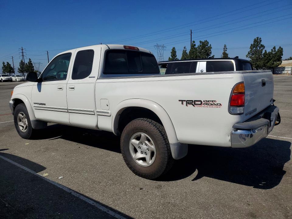 2001 Toyota Tundra VIN 5TBRT38111S193635 COPART salvage auction — REAR END, Ca - Non-Repairable Vehicle Cert, sold $1,800 on 2026-07-28 (photo 2)