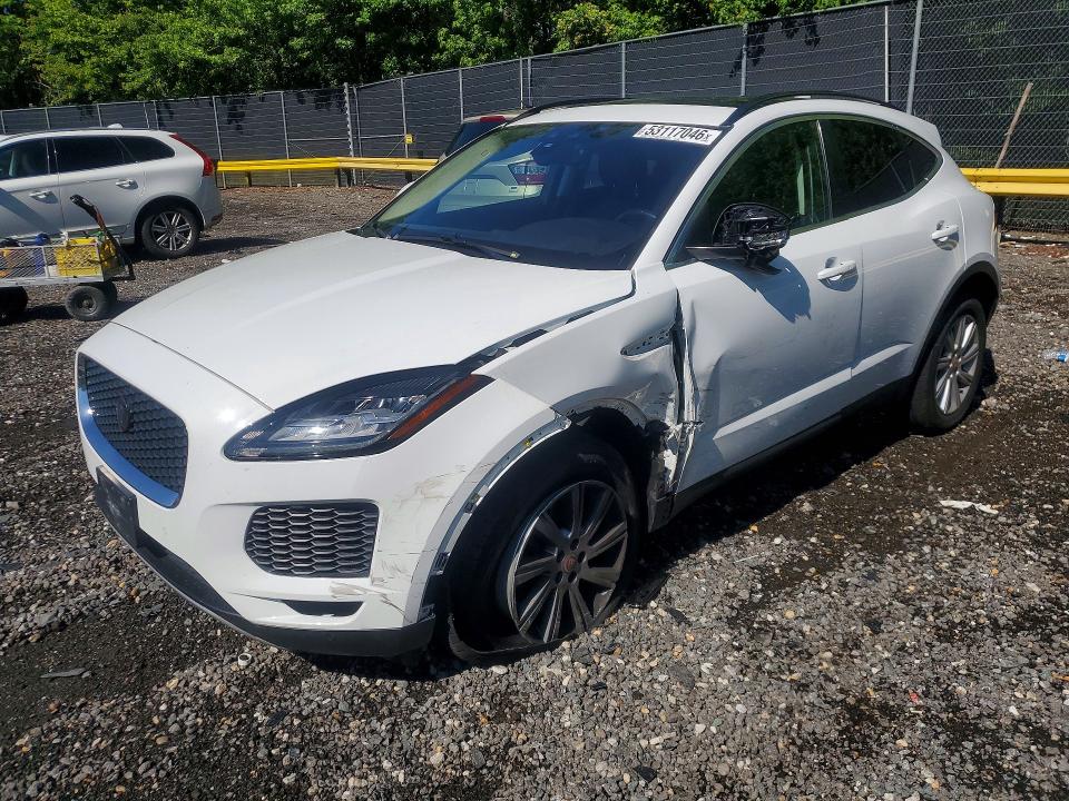 2019 Jaguar E type VIN SADFJ2FX0K1Z70245 COPART salvage auction — FRONT END, Md - Cert Of Salvage > 75% Damage, sold $3,400 on 2026-07-17 (photo 1)