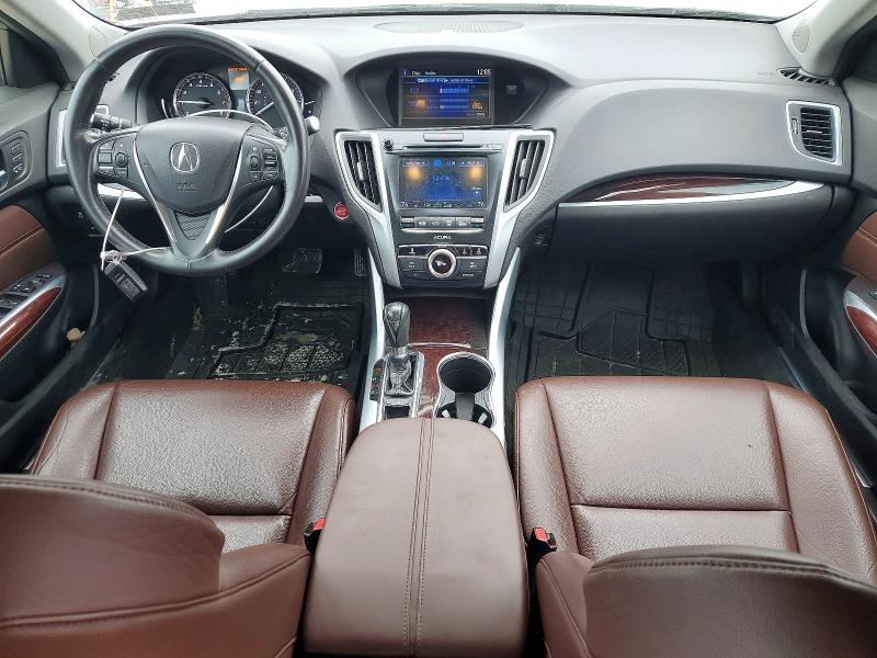 2017 Acura Tlx VIN 19UUB1F3XHA009282 COPART salvage auction — FRONT END, Tx - Salvage Vehicle Title, sold $2,000 on 2026-07-02 (photo 8)