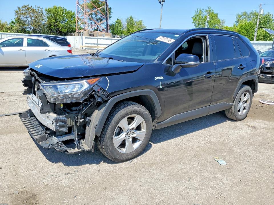 2019 Toyota Rav 4 VIN JTMW1RFV3KD516637 COPART salvage auction — FRONT END, In - Cert Of Title-Salvage Title, sold $7,700 on 2026-07-20 (photo 1)
