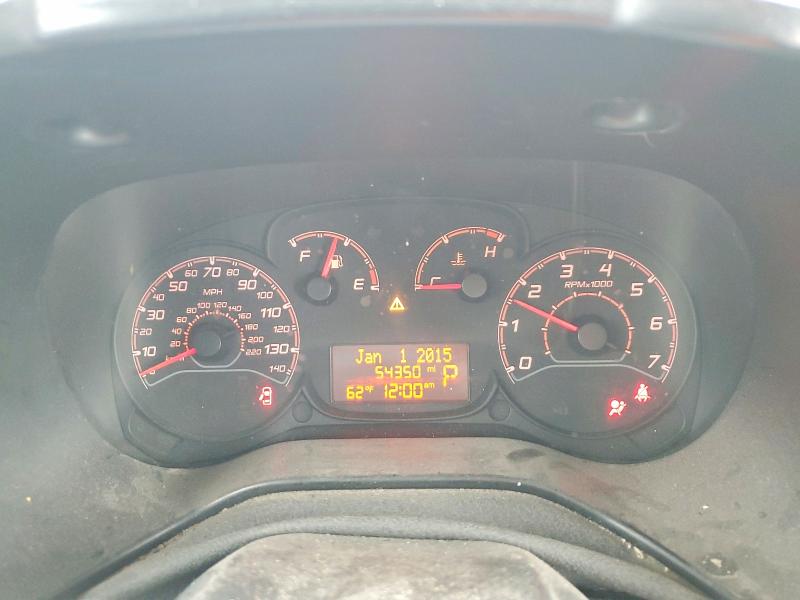 2018 Ram Promaster city VIN ZFBERFBB4J6H72146 COPART salvage auction — REAR END, Il - Salvage Certificate, sold $2,150 on 2026-07-08 (photo 9)