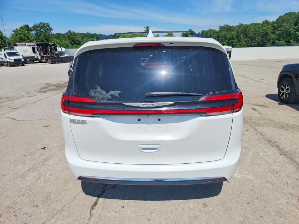 2022 Chrysler VIN 2C4RC1BG4NR176724 COPART salvage auction — HAIL, Mo - Salvage Certificate Of Title, sold $8,200 on 2026-07-27 (photo 6)
