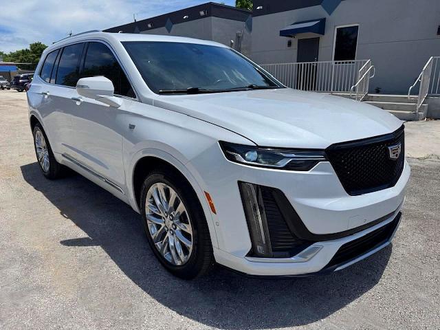 2021 Cadillac Xt6 VIN 1GYKPCRS4MZ181724 COPART salvage auction — MINOR DENT/SCRATCHES, Fl - Cert Of Title-Flood & Rebuilt (P), sold $20,700 on 2026-07-27 (photo 4)