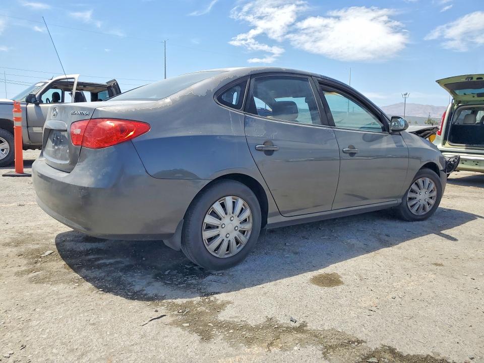 2007 Hyundai Elantra VIN KMHDU46D07U058101 COPART salvage auction — FRONT END, Nv - Salvage Title, sold $250 on 2026-07-07 (photo 3)