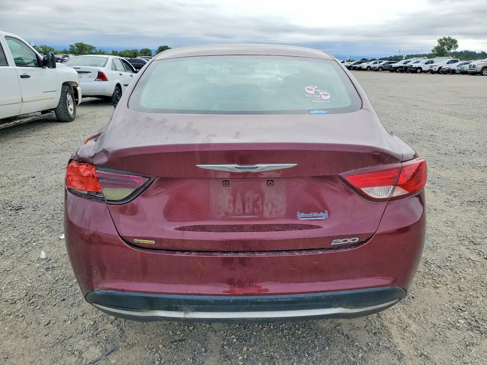 2015 Chrysler VIN 1C3CCCAB0FN625214 COPART salvage auction — SIDE, Ca - Dis/Dlr/Exp Only Clean Title, sold $70 on 2026-07-31 (photo 6)