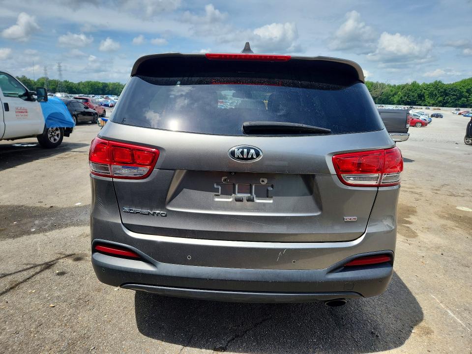 2017 Kia Sorento VIN 5XYPG4A30HG251097 COPART salvage auction — FRONT END, Tn - Salvage Certificate, sold $1,450 on 2026-07-02 (photo 6)
