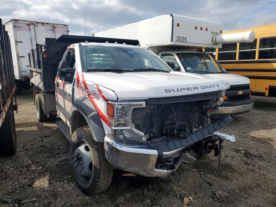 2020 Ford VIN 1FDTF4HN9LDA01563 COPART salvage auction — FRONT END, Il - Salvage Certificate, sold $5,000 on 2026-07-09 (photo 4)