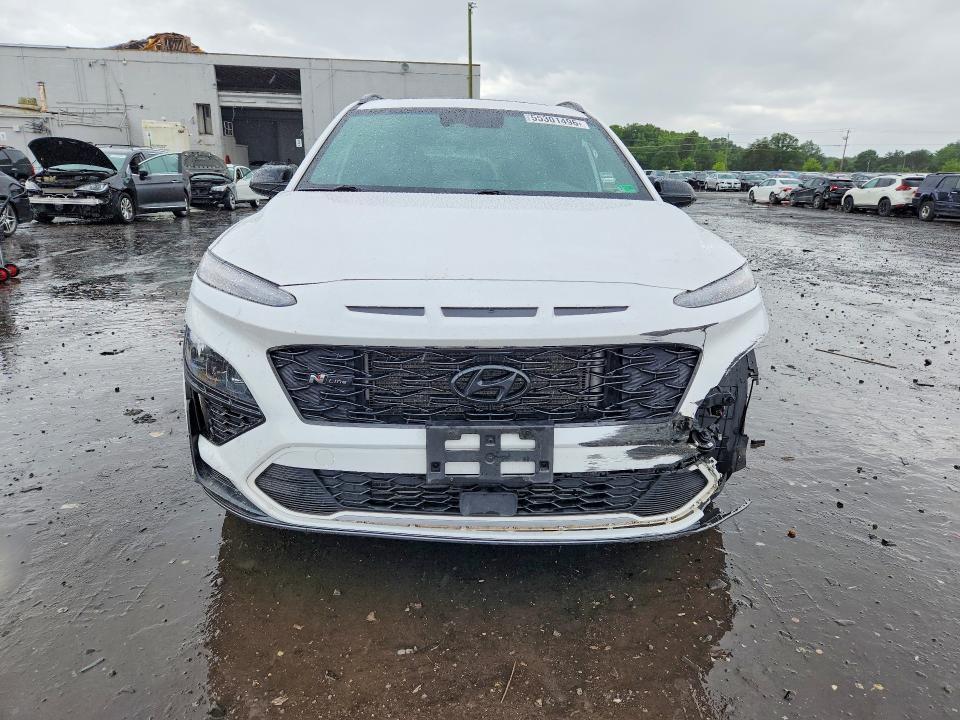 2022 Hyundai VIN KM8K3CA31NU851777 COPART salvage auction — SIDE, Va - Cert Of Title - Salvage, sold $3,450 on 2026-07-08 (photo 5)