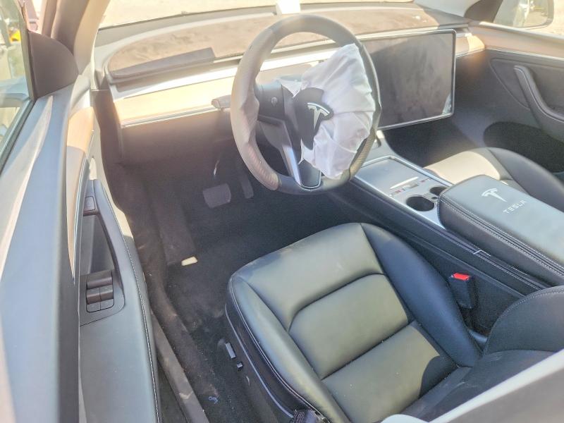 2023 Tesla Model y VIN 7SAYGDEE4PA164227 COPART salvage auction — FRONT END, MD - CERT OF SALVAGE > 75% DAMAGE, sold $10,300 on 2026-07-28 (photo 8)