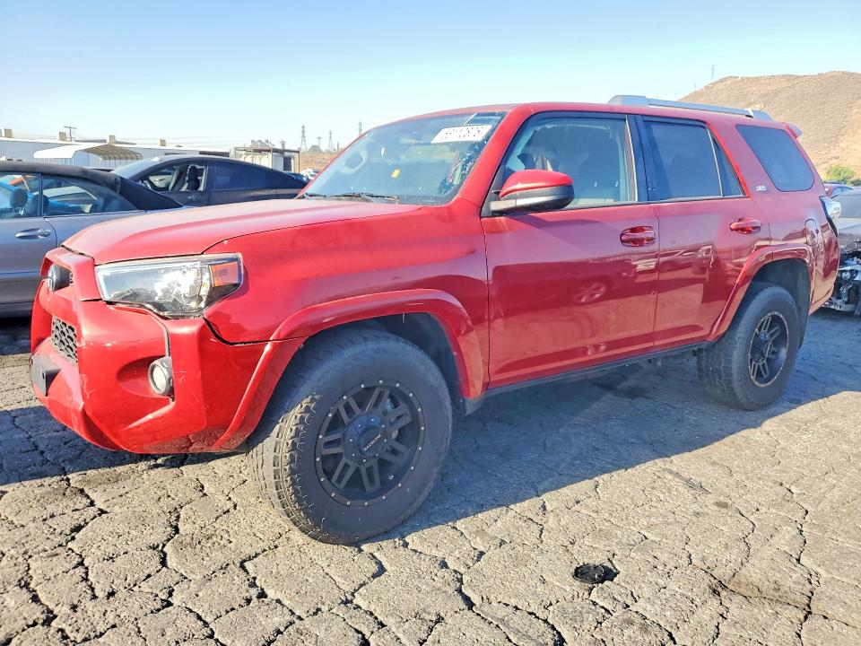 2014 Toyota 4runner VIN JTEZU5JR7E5065021 COPART salvage auction — FRONT END, Ca - Dis/Dlr/Exp Only Clean Title, sold $7,800 on 2026-07-09 (photo 1)