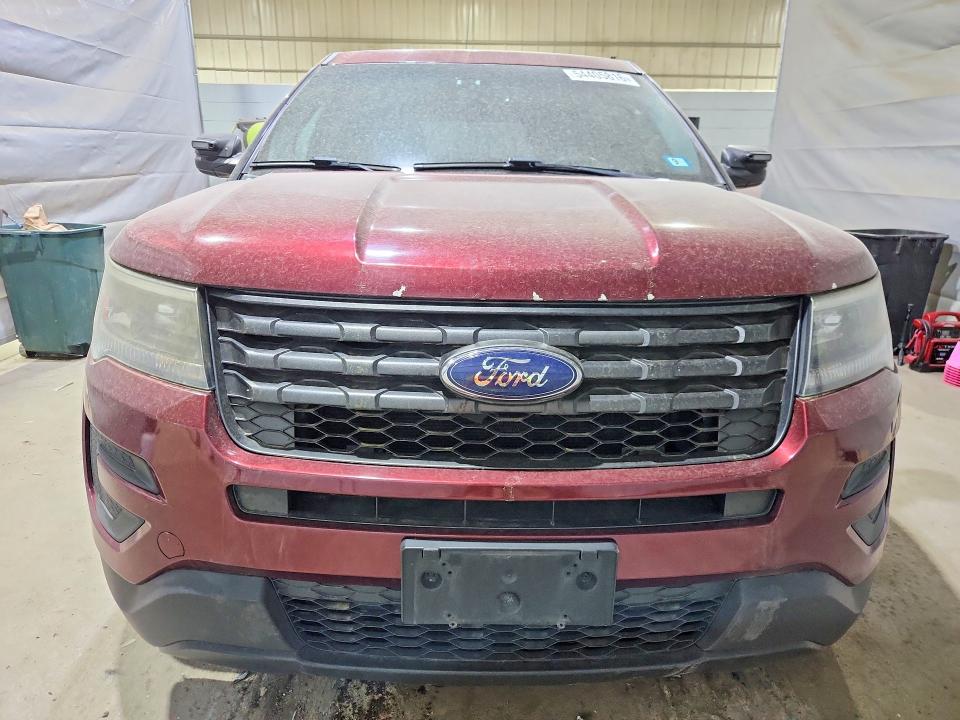 2016 Ford Explorer VIN 1FM5K8AR0GGC92483 COPART salvage auction — REAR END, Nh - Cert Of Title-Salvage, sold $2,100 on 2026-07-02 (photo 5)