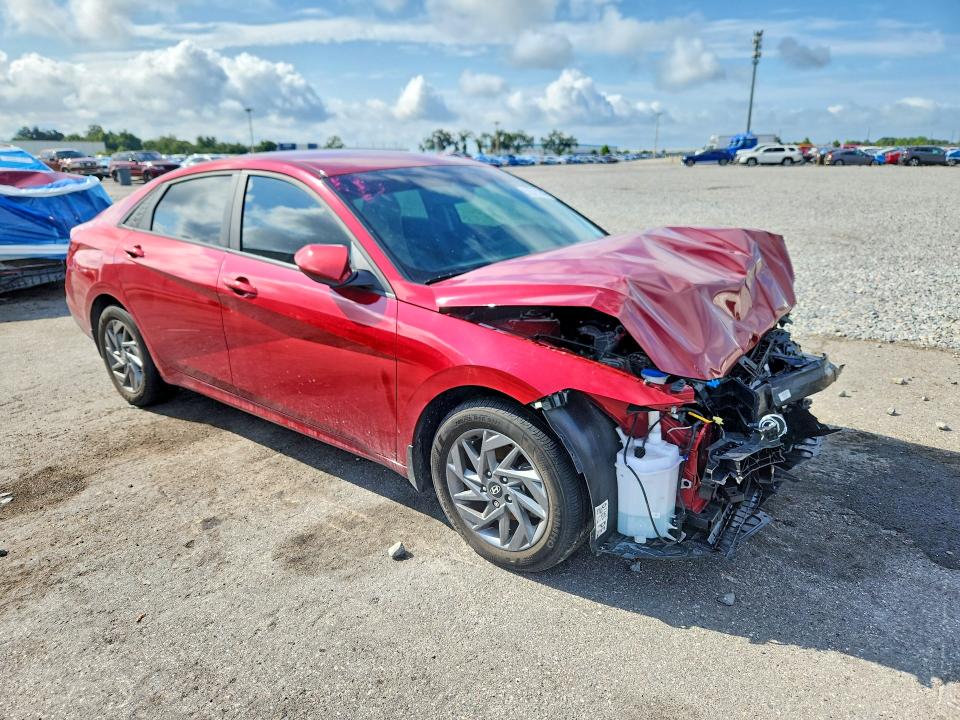 2024 Hyundai Elantra VIN KMHLM4DG1RU799109 COPART salvage auction — FRONT END, Fl - Certificate Of Destruction, sold $2,350 on 2026-07-06 (photo 4)