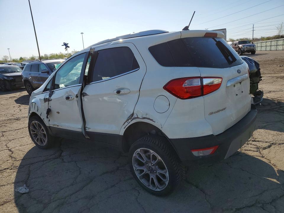 2020 Ford Ecosport VIN MAJ6S3KL8LC326635 COPART salvage auction — ROLLOVER, Mi - Certificate Of Title, sold $550 on 2026-07-10 (photo 2)