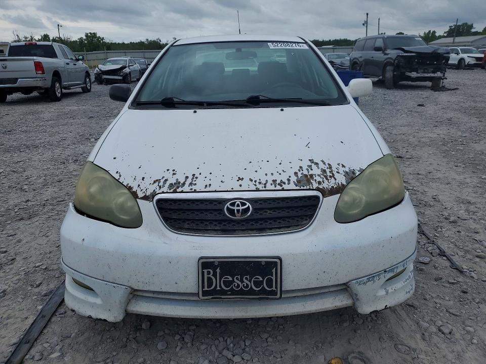 2007 Toyota Corolla VIN 2T1BR32E27C780575 COPART salvage auction — REAR END, Al - Cert Of Title-Salvage Title, sold $2,350 on 2026-07-02 (photo 5)