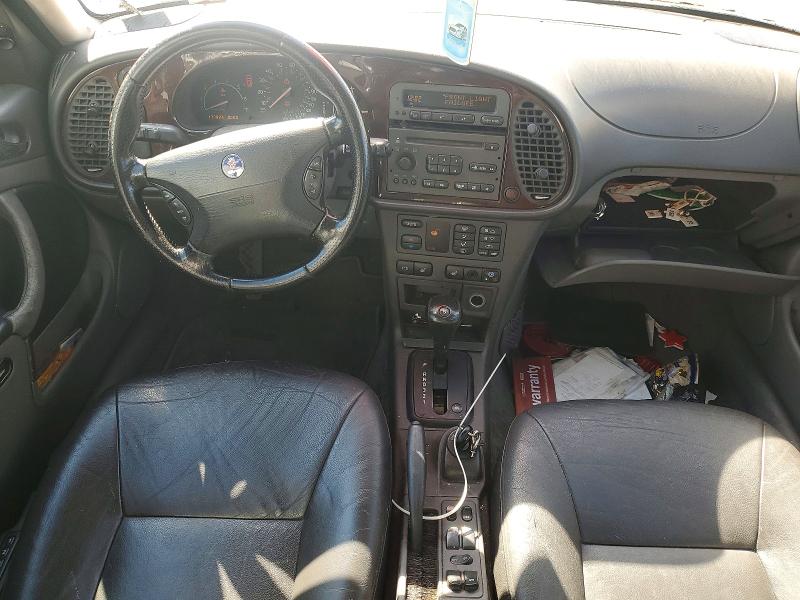 2002 Saab 9-3 VIN YS3DF58K322001193 COPART salvage auction — MECHANICAL, PA - CERT OF TITLE, sold $400 on 2026-08-19 (photo 8)