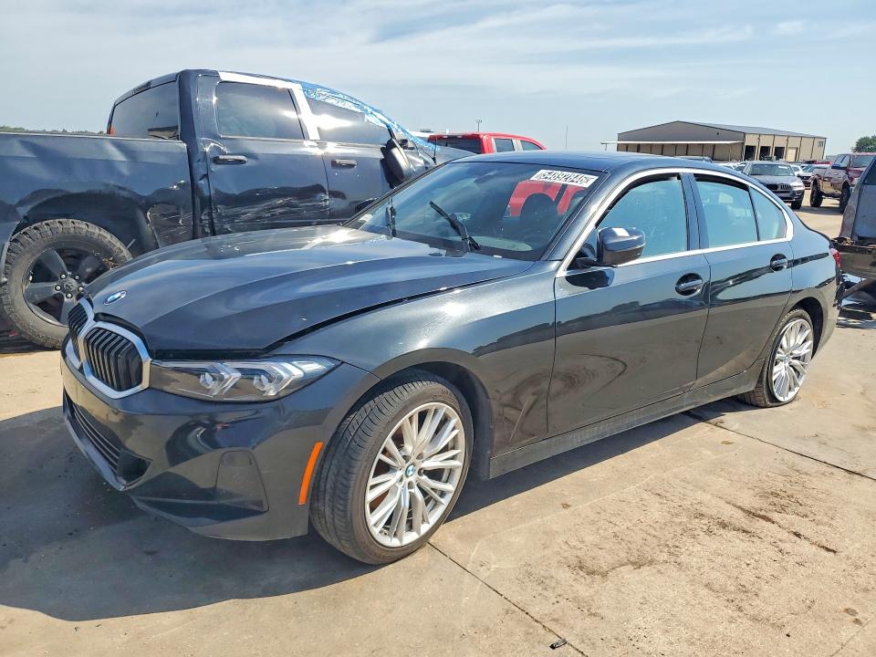 2024 BMW 3 series VIN 3MW69FF05R8E39107 COPART salvage auction — SIDE, Tx - Certificate Of Title, sold $17,500 on 2026-07-02 (photo 1)