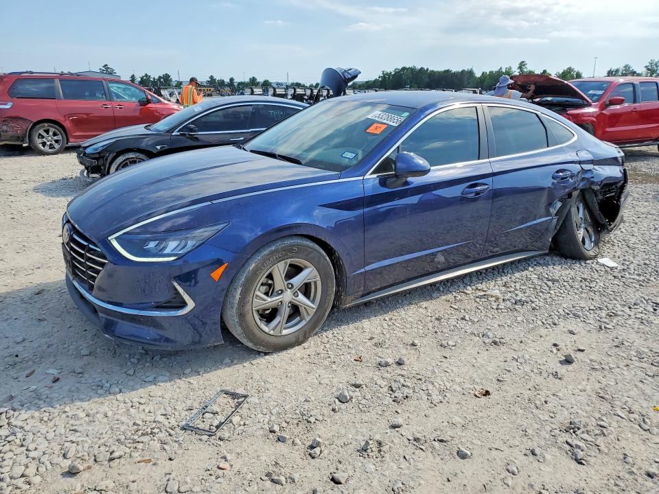 2022 Hyundai VIN 5NPEG4JA0NH135411 COPART salvage auction — REAR END, Tx - Salvage Vehicle Title, sold $4,600 on 2026-07-24 (photo 1)