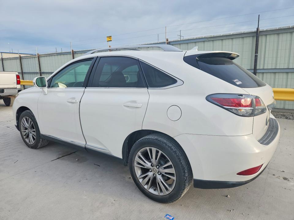 2013 Lexus Rx VIN 2T2ZK1BA9DC087532 COPART salvage auction — HAIL, Tx - Certificate Of Title, sold $3,700 on 2026-07-10 (photo 2)