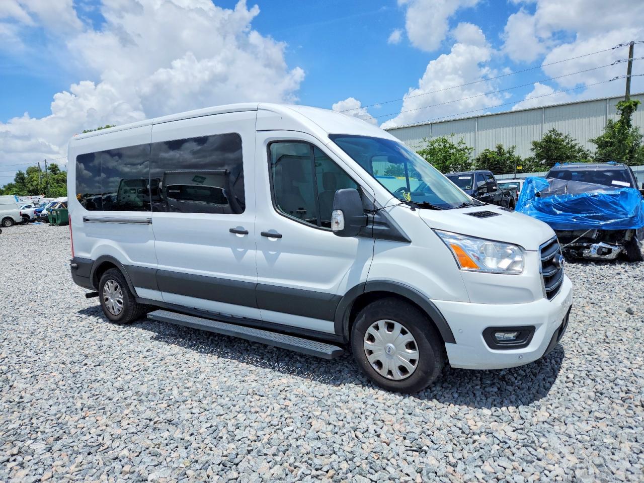 2020 Ford Transit VIN 1FBAX2C80LKB49034 COPART salvage auction — Side, FL - CERTIFICATE OF DESTRUCTION, sold $3,250 on 2026-07-09 (photo 1)