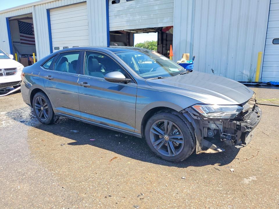 2024 Volkswagen VIN 3VW7M7BU8RM017129 COPART salvage auction — FRONT END, Ga - Cert Of Title-Salvage, sold $7,500 on 2026-07-30 (photo 4)