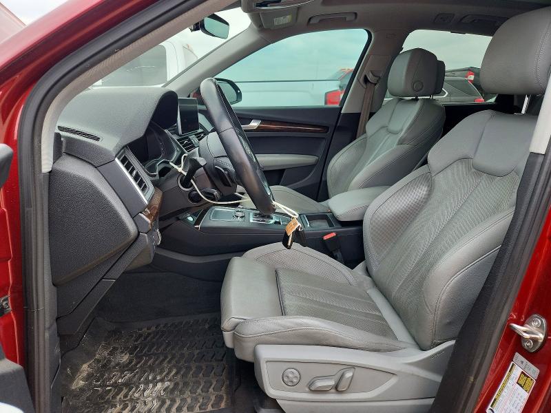 2018 Audi Q5 VIN WA1BNAFY4J2224207 COPART salvage auction — WATER/FLOOD, Tx - Salvage Title-Flood Damage, sold $7,100 on 2026-07-23 (photo 7)