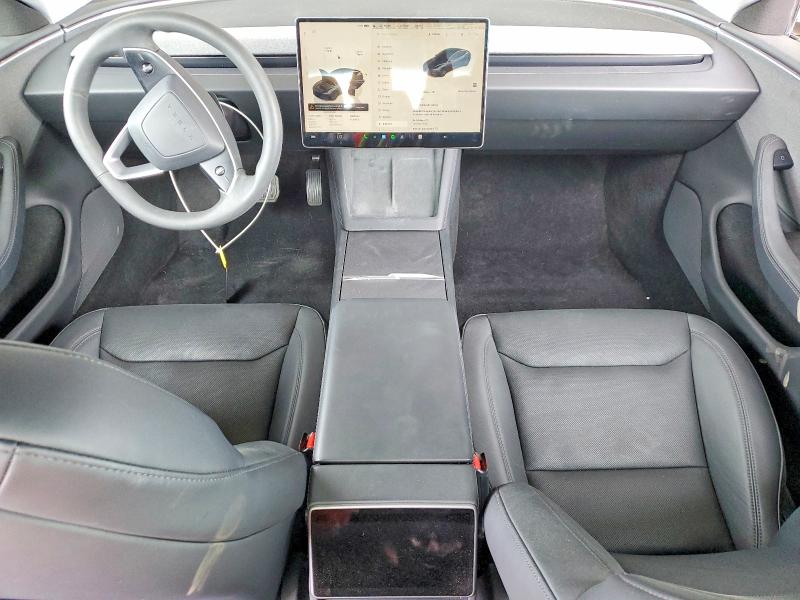 2024 Tesla VIN 5YJ3E1EA3RF743451 COPART salvage auction — REAR END, Ca - Salvage Certificate, sold $9,900 on 2026-07-02 (photo 8)