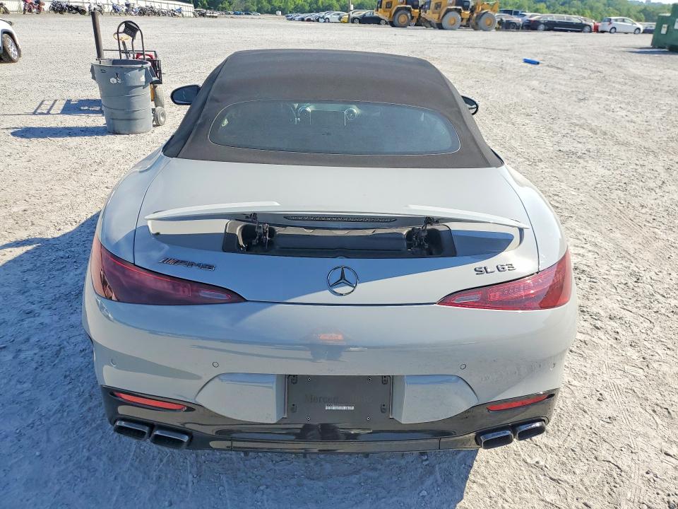 2022 Mercedes-benz Sl-klasse VIN W1KVK8BB8NF001310 COPART salvage auction — FRONT END, Nc - Salvage Certificate Of Title, sold $25,250 on 2026-07-29 (photo 6)