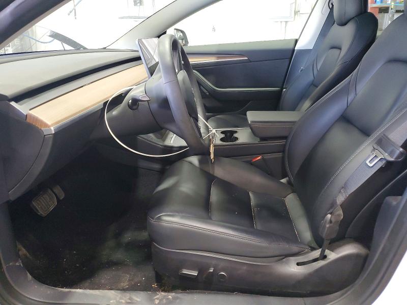 2022 Tesla Model 3 VIN 5YJ3E1EA2NF112071 COPART salvage auction — REAR END, MT - SALVAGE CERTIFICATE OF A VEHIC, sold $5,200 on 2026-08-03 (photo 7)