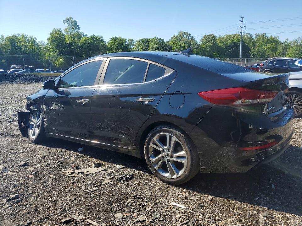2017 Hyundai Elantra VIN KMHD84LF0HU279113 COPART salvage auction — SIDE, MD - PARTS ONLY-NO TITLE LETTER, sold $1,150 on 2026-07-10 (photo 2)