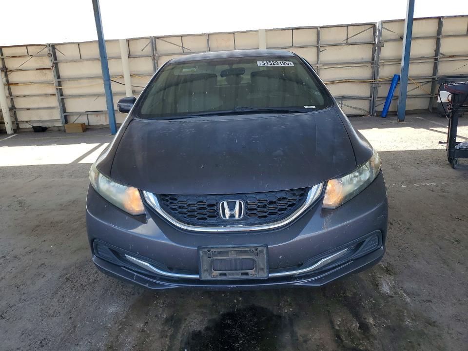 2015 Honda Civic VIN 2HGFB2F55FH520526 COPART salvage auction — SIDE, Nm - Cert Of Title-Salvage, sold $800 on 2026-07-24 (photo 5)